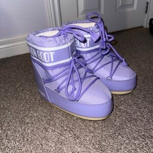 Moon Boot Women's Lavender Winter Boots